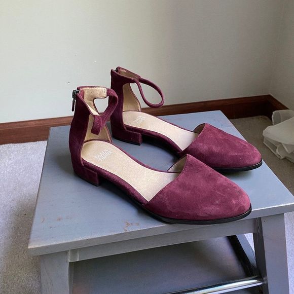 EILEEN FISHER Women Hutton Suede Flat Pumps - NEW NWOB - Picture 8 of 10